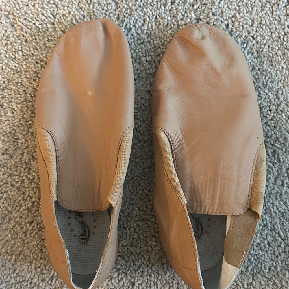 Tan Leather Jazz Shoes